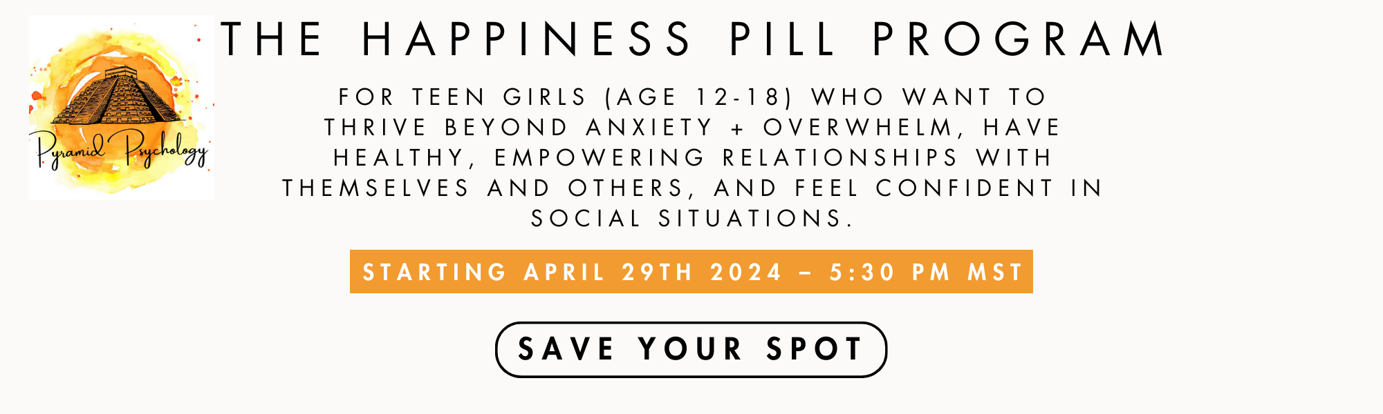 happiness pill program banner